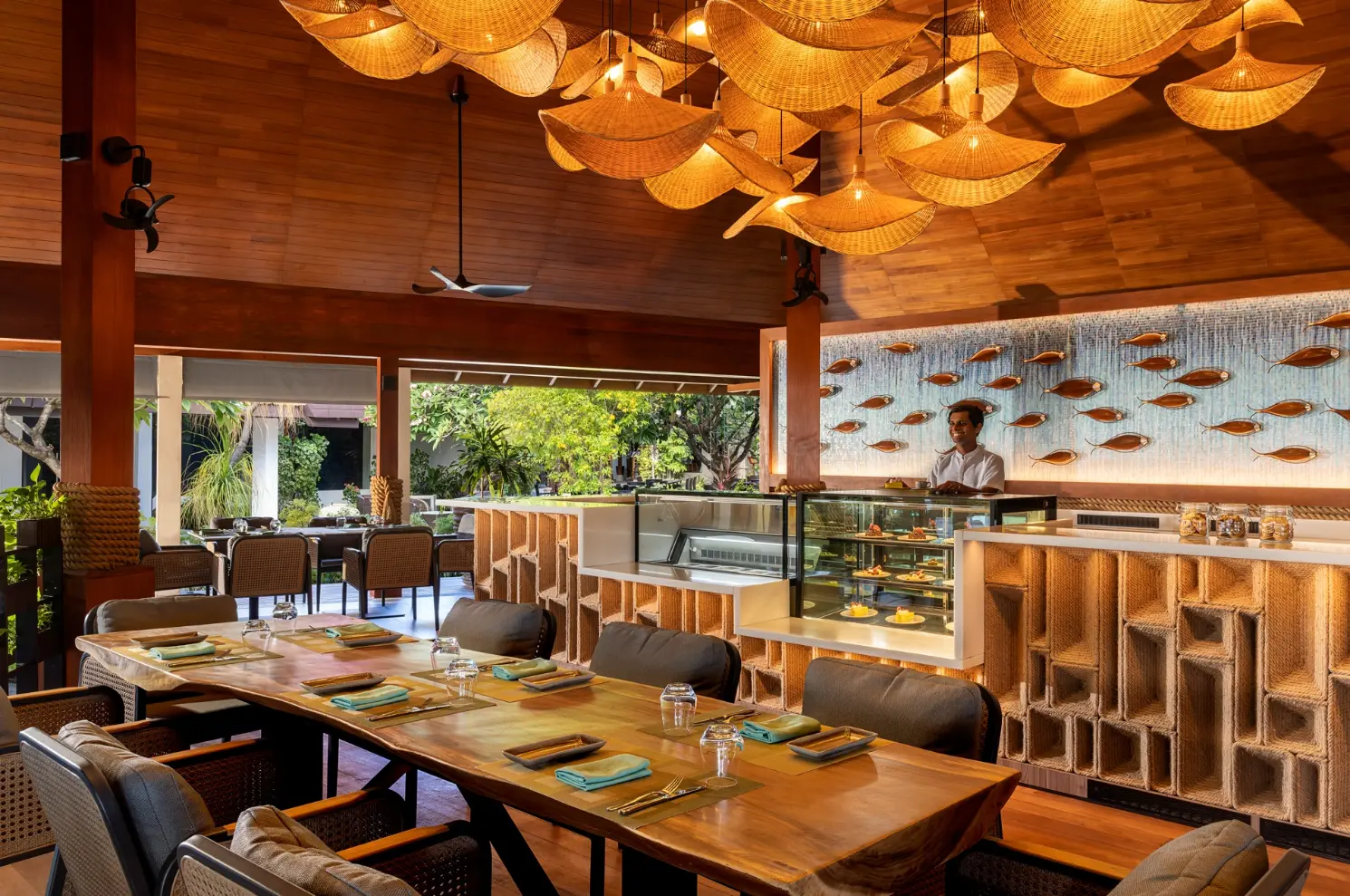 Café at Kurumba Maldives